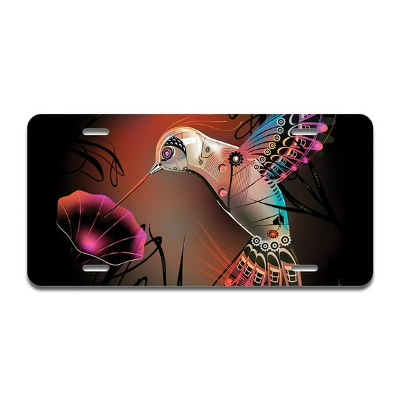 SignMission Cyborg Nature Aluminum License Plate | License Plate 12" X 6" Fits Any Car, Truck, SUV, RV, or Trailer | Made in The USA