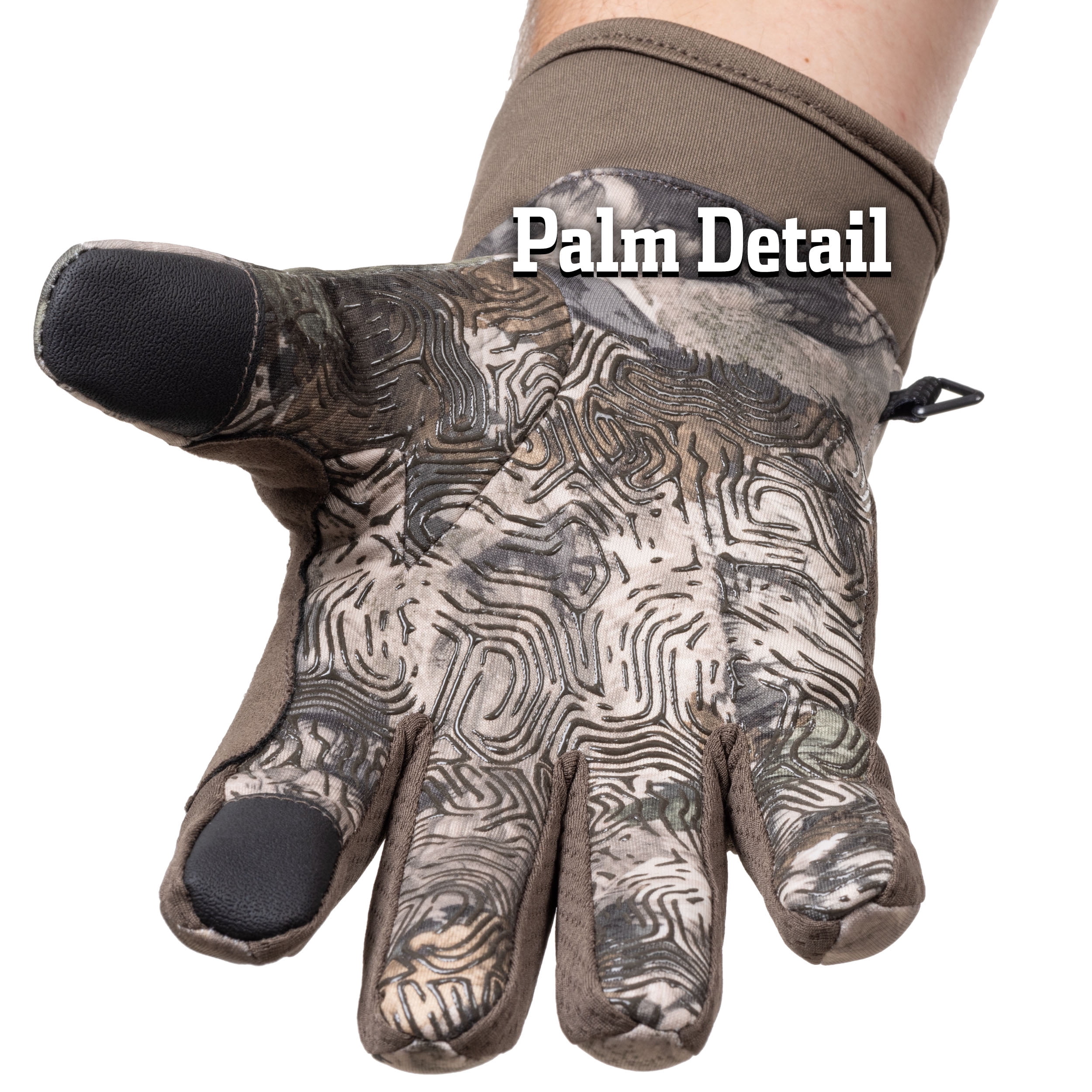 Huntworth Men's Gunner Midweight Hunting Gloves – Mossy Oak Terra® Gila, Size L/Xl