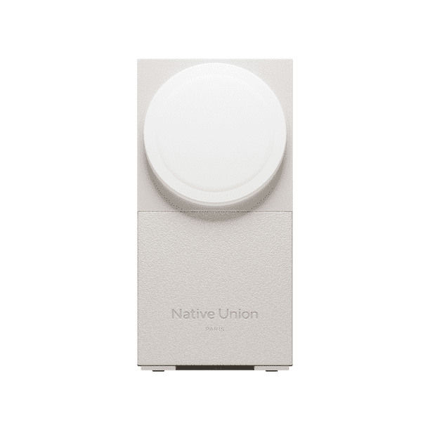 Cargador inalámbrico Magnético 2 EN 1 Qi2 15W Native Union Blanco