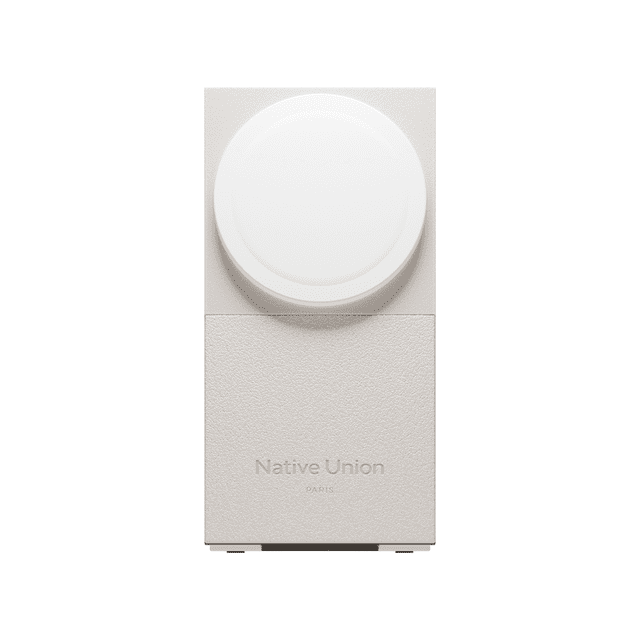 Cargador inalámbrico Magnético 2 EN 1 Qi2 15W Native Union Blanco