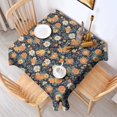 thumbnail image 2 of Pioneer Flower Floral Print Pattern Square Tablecloth, Waterproof Wipeable Spillproof Washable Table Cover for Home Kitchen Party and Daily Decor 52"x52", 2 of 6