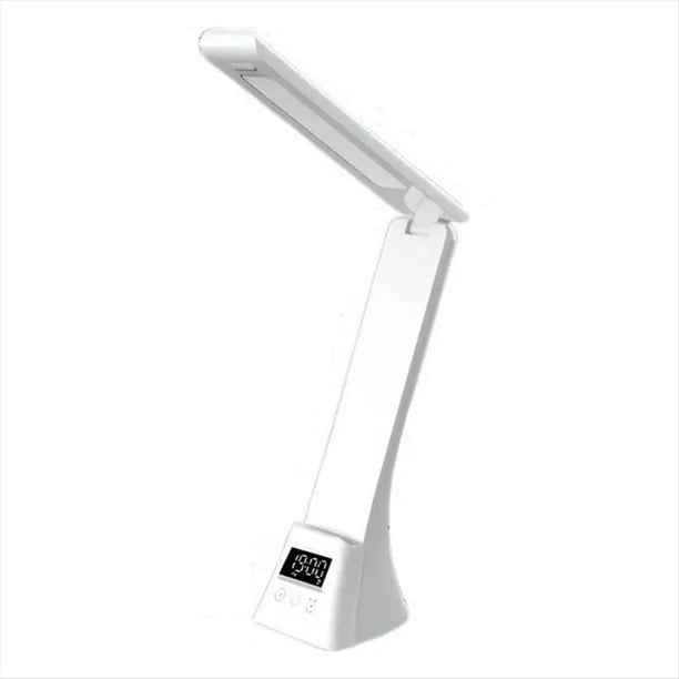 Lámpara de Escritorio Recargable Lámpara de Escritorio Que Cuida los Ojos con Pantalla LCD Brazo Plegable Lámparas de Mesa Que Cuidan los Ojos