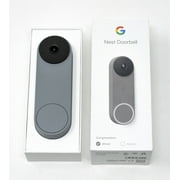 Google Nest Doorbell (Wired, 2nd gen) - Video Doorbell Camera - Doorbell Security Camera - Ash