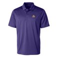 thumbnail image 2 of Men's Cutter & Buck Purple LSU Tigers Prospect Eco Textured Stretch Recycled Polo, 2 of 3