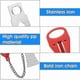 thumbnail image 2 of Portable Door Lock with Storage Bag, Anti-Theft Security Latch for Home, Hotel, Apartment, and School Use, 2 of 5