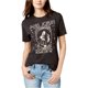 thumbnail image 1 of Junk Food - Camiseta con gráfico de Janis Joplin para mujer, color negro, XS Junk Food Camiseta gráfica, 1 of 1