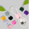thumbnail image 2 of 6-Piece Reusable Silicone Cord Organizer – Universal Cable Management Wrap Winder for Headphones, Earphones & Charger Wires TIKA, 2 of 7