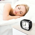 Alarm Clock, AMIR Silent Non Ticking Alarm Clock with Snooze & Night