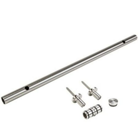National Manufacturing 235641 Interior Sliding Door Extension Track Kit Stainless Steel