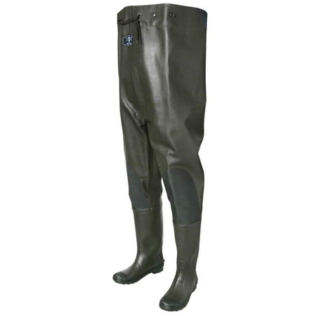 - Calcutta Cleated Rubber Chest Wader Brown Size:13 CRW-13