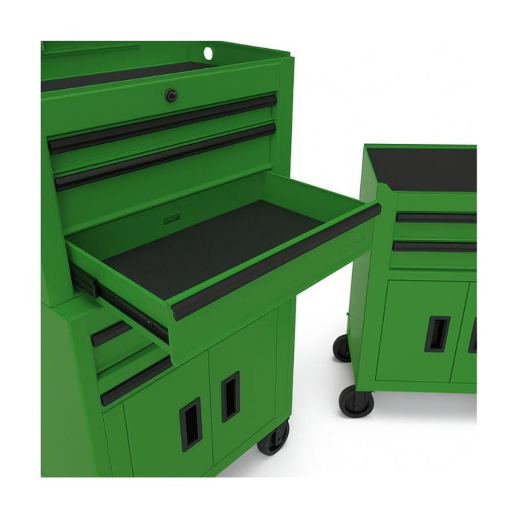 Hyper Tough 20-Inch Heavy Duty Steel Tool Chest, 300 lbs Capacity, Green