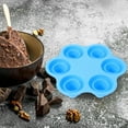 SEXAGESIMO Silicone Freezer Molds Ice Cream Cone Cake Cup Popsicle