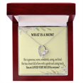 thumbnail image 1 of To Mom What is Mom Forever Necklace w Message Card, 1 of 8