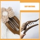 thumbnail image 2 of Pinza de ganchillo para el pelo: Coletero de flores tejidas para cabello fino y grueso - Horquillas para medio moño - Pasador de pelo de fijación fuerte - Accesorios de playa hawaianos, 2 of 3