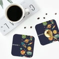 thumbnail image 5 of Balery 4 Pcs Spaceleather Coasters Set, Drink Table Cup Coasters For Living Room Kitchen Coffee Decor, 5 of 9