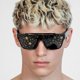 thumbnail image 5 of Impresión de estrellas, gafas de sol ovaladas retro para hombres y mujeres, lente estilo capitán pirata Johnny Depp, 5 of 5