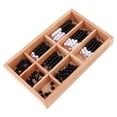 thumbnail image 3 of Matemática Juguete perfecl Juguete de matemáticas Montessori Negro y Perla Barra 1-9, 3 of 6