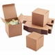 thumbnail image 1 of 30 cajas de regalo de papel kraft, 9 x 9 x 9 cm, ideales para regalos, joyería, jabón, monedas y envíos., 1 of 9