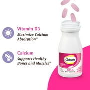 Caltrate 600+D3 Calcium and Vitamin D Supplement Tablets - 120 Count