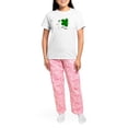 thumbnail image 4 of CafePress - Irish Ninja Women's Light Pajamas - Women's Short Sleeve Print T-Shirt and Pants Light Cotton Pajama Set, 4 of 7