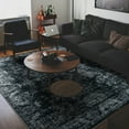 thumbnail image 7 of Cydiria Vintage Boho Traditional Oriental Faux Wool Area Rug,6' x 9', Gray, 7 of 7