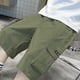 thumbnail image 4 of Odeerbi 5-15 Años Niños Pantalón Corto Cargo Pantalón Corto de Verano Bermuda de Algodón Pantalón Corto Deportivo Atlético Pantalón Corto Con Pantalón Corto de Trabajo, 4 of 5