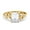 Yellow, variant on Simulated Cubic Zirconia Size-5 Emerald Cut Art Deco Engagement Wedding Bridal Ring Round Marquise 925 Sterling Silver