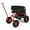 Red, variant on GVN Garden Wagon Cart,Utility Grocery Wagon,Rolling Garden Cart with Height Adjustable Swivel Seat and Storage Basket-Blue