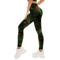 thumbnail image 2 of lcziwo Weekly Sales, Workout Leggings for Women Outdoor Camo Print Running Legging Pants High Waisted Butt Lifting Yoga Pants Milk Silk Soft Full Length Stretch Tights Multicolor S, 2 of 6