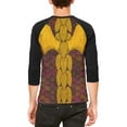 thumbnail image 2 of Halloween Alligator Costume All Over Mens Black Back T Shirt Multi X-LG, 2 of 2