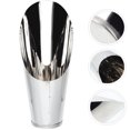 thumbnail image 1 of Stainless Steel Garden Bucket Soil Dig Shovel for Storage Silver Lightweight Portable 7.87 Inches, 1 of 8
