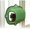 K&H Pet Products EZ Mount Window Cat Bed, Small, Green, 27-in
