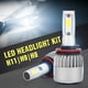 thumbnail image 2 of 2x Luces Del Coche Bombilla Blanca Lámpara LED Delantero 9 11 6000K Bombilla DYNWAVEMX Bombillas de faros LED, 2 of 8