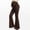 Coffee, variant on pstuiky Pregnancy Leggings Flared Leggings High Waisted Pregnancy Yoga Pants with Belly Support Stretchy Long Pants for Prenatal Exercise S/M/L/XL 1PC Pregnancy Pants