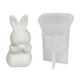 thumbnail image 2 of Fiudx Adorno de Conejito Bendecido, Molde de Yeso de Pascua, Bonito Diseño para Manualidades, Material Resistente Al Calor, Reutilizable y Fácil de Limpiar, Perfecto para Regalos de Pascua, Decoració, 2 of 7