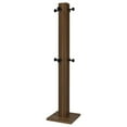 thumbnail image 2 of Jopath Wood Coat Rack,Solid Wood Freestanding Coat Rack With 8hooks, Space Saving Vertical Hanging Rod For Bedroom/Entryway, 2 of 6