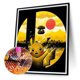 thumbnail image 1 of Cuadros Decorativos Kits de pintura de diamante 5D DIY mosaico de silueta de dibujos animados de taladro redondo completo (E1946) Ehuebsd embutido en tela, 1 of 1