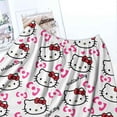 thumbnail image 2 of Hello Kitty Women Pajamas Pants, Anime Cartoon Shorts, Sleep Pant Family Pajama Pant Gift for Christmas Kawaii Pajama Bottom Halloween Valentine's Day, 2 of 4
