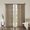 Taupe, variant on Solid Crushed Curtain Panel Pair (2 Pcs Window Panels)