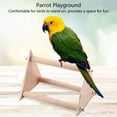 thumbnail image 2 of Funny  Playground, Wooden Stick  Bird Perch Stand, Mini For  Bird, 2 of 8