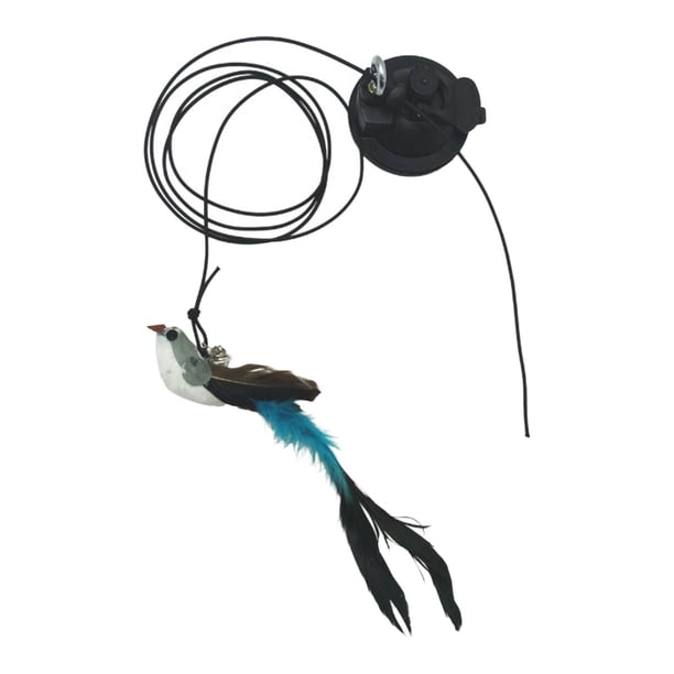 Juguete divertido de plumas de gato Sunnimix Juguetes de palo de gato