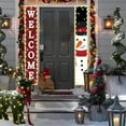 thumbnail image 4 of ZZkhGO Christmas Lighted Door Curtain, Custom Party Decoration Banner, Illuminated Background Cloth for Holiday, 4 of 6