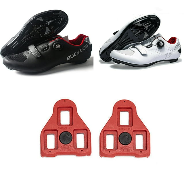 BUCKLOS Road Cycling Shoes with Locking Plate Compatible with Look