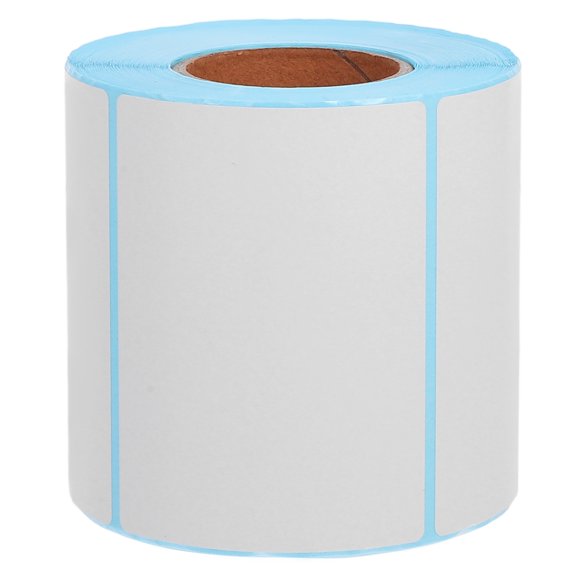 Miangastore 1 Roll of Writable Name Stickers Self Adhesive Label Blank Paper Printing Code Paper for Thermal Printe