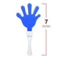 thumbnail image 6 of Windy City Novelties 12-Pack 7-Inch Mini Hand Clappers - Bulk Noisemakers for Parties, Celebrations, and Events - Red/White/Blue, 6 of 6