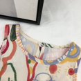 thumbnail image 5 of Little Girl Dresses Colorful Doodle Sleeveless Casual Summer Sundress Casual Dresses,Size 8 Years-9 Years, 5 of 9