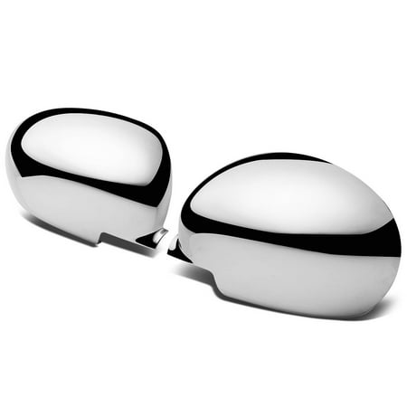 Chrome Side Door Mirror Cover For 2009 to 2014 Nissan Cube Z12 Pair of Exterior Side Door Mirror Covers (Chrome) 10 11 12 13 ()