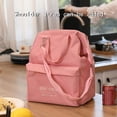 thumbnail image 5 of Giunmcul Reduced Price Insulated Lunch Bags with Shoulder Straps for Women/Men - Resuable Leakproof Lunch Box, Cooler Tote Bag for Work School Picnic Beach, 5 of 5