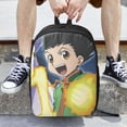 thumbnail image 6 of Hunter × Hunter Backpack, Large Capacity Computer Backpack, Extra Large Laptop Backpack For College Work, Lightweight Daypack Bookbag, 16.9x12.6x5.5 Inch, 6 of 8