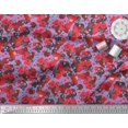thumbnail image 2 of Soimoi Cotton Jersey Fabric Raspberry,Strawberry & Cherry Fruits Print Fabric by Yard 58 Inch Wide, 2 of 3